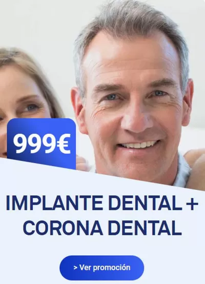 Ofertas de Salud y Ópticas en Ayamonte | 999€ Implante dental + corona dental de Vivanta | 4/12/2024 - 31/12/2024