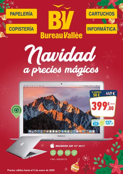 Ofertas de Informática y Electrónica en Villanueva de la Torre | Navidad a precios mágicos de Bureau Vallée | 12/12/2024 - 5/1/2025