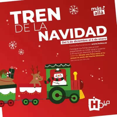 Catálogo Holea en Huelva | Tren de la Navidad | 5/12/2024 - 4/1/2025