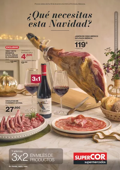 Catálogo Supercor en Madrid | Supercor supermercado ofertas quincenales península | 9/12/2024 - 18/12/2024