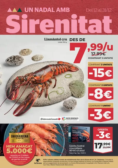 Catálogo La Sirena en Barcelona | Un Nadal amb Sirenitat | 12/12/2024 - 31/12/2024