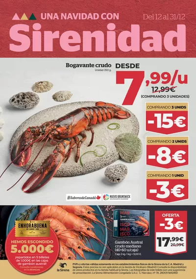 Catálogo La Sirena en Madrid | Una Navidad con Sirenidad | 12/12/2024 - 31/12/2024