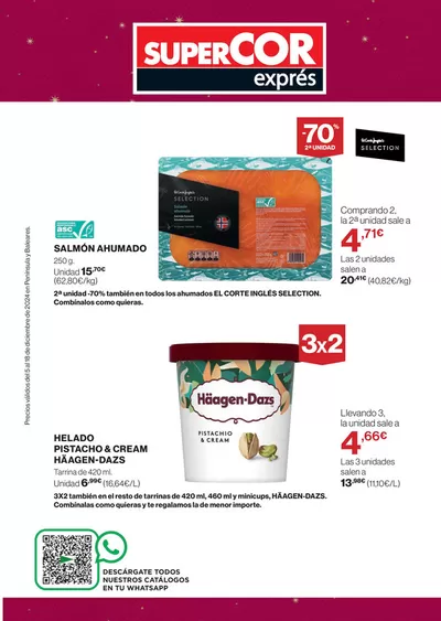 Catálogo Supercor Exprés en Madrid | Ofertas quincenales para Península y Baleares  | 9/12/2024 - 18/12/2024