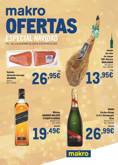 Catálogo Makro en Alicante | Makro Ofertas Especial Navidad Levante | 10/12/2024 - 6/1/2025