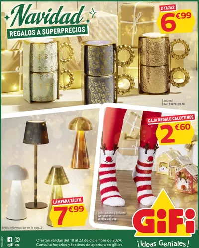 Ofertas de Hogar y Muebles en Touro | Navidad regalos a Superprecios. de GiFi | 10/12/2024 - 23/12/2024