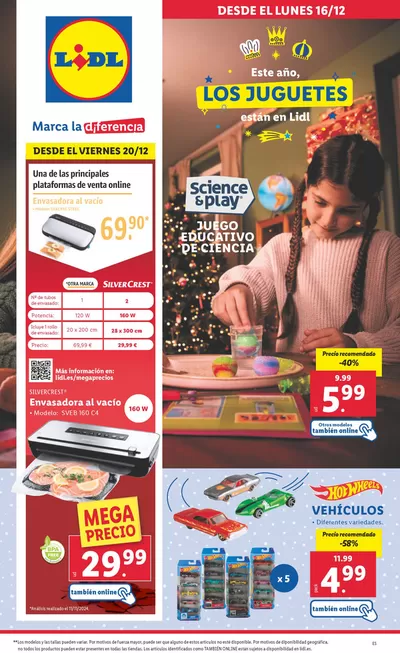 Catálogo Lidl en Yuncler | ¡Bazar Lidl! | 16/12/2024 - 22/12/2024