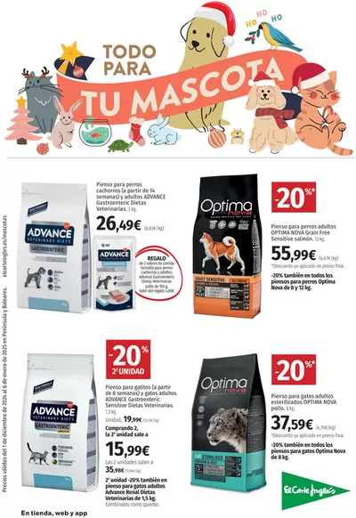 Catálogo El Corte Inglés en Pozuelo de Alarcón | Todo para tu Mascota  | 10/12/2024 - 6/1/2025