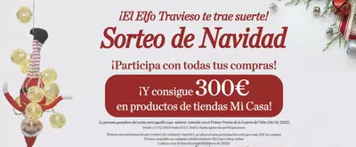 Ofertas de Hogar y Muebles en Ciempozuelos | Sorteo de Navidad! de Tiendas Mi Casa | 10/12/2024 - 5/1/2025