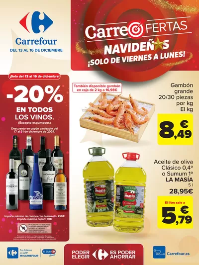 Ofertas de Navidad en Santander | CARREOFERTAS de Carrefour | 13/12/2024 - 16/12/2024