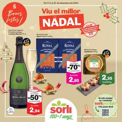 Catálogo Sorli en Sabadell | Viu el millor Nadal. | 11/12/2024 - 31/12/2024