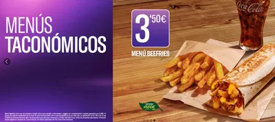 Catálogo Taco Bell en Madrid | Menús Taconómicos | 11/12/2024 - 31/12/2024