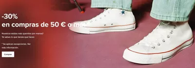 Catálogo Converse en Viladecans | -30% | 11/12/2024 - 25/12/2024