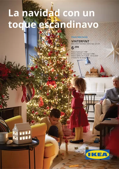 Ofertas de Navidad en Santander | La Navidad con un toque escandinavo de IKEA | 11/12/2024 - 31/12/2024