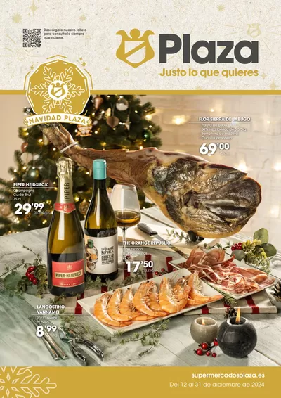 Catálogo Supermercados Plaza en Coslada | Supermercados Plaza Diciembre | 12/12/2024 - 31/12/2024