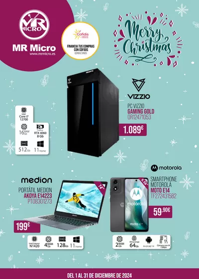 Catálogo MR Micro en Leganés | DEL 1 AL 31 DE DICIEMBRE DE 2024 | 12/12/2024 - 31/12/2024