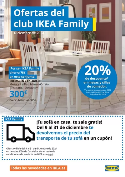 Ofertas de Navidad en Roca del Vallés | Ofertas del club IKEA Family de IKEA | 12/12/2024 - 31/12/2024