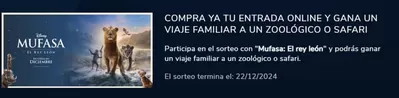 Catálogo Cinesa en Madrid | Sorteo!  | 13/12/2024 - 22/12/2024