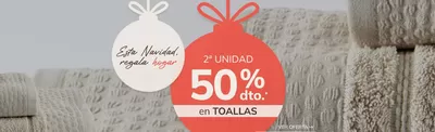 Catálogo 10xDIEZ en Sant Feliu | 2a unidad 50% dto. en toallas | 16/12/2024 - 25/12/2024