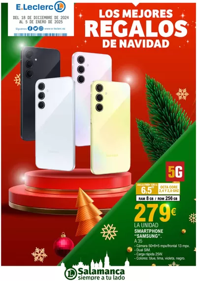 Catálogo E.Leclerc en San Cristóbal de la Cuesta | Los mejores regalos de Navidad | 18/12/2024 - 5/1/2025