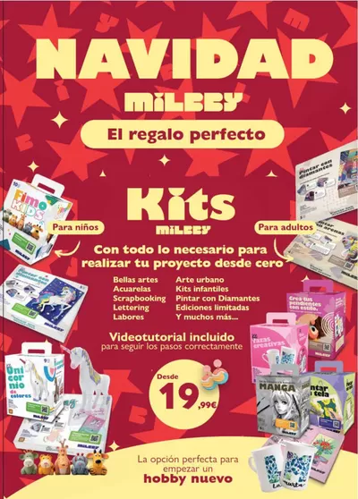 Ofertas de Libros y Papelerías en Laguna de Duero | Navidad  de Milbby | 16/12/2024 - 6/1/2025