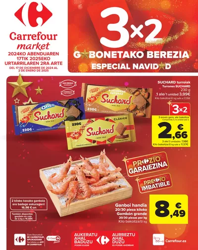 Catálogo Carrefour Market en Arama | 3x2 Especial Navidad | 17/12/2024 - 2/1/2025