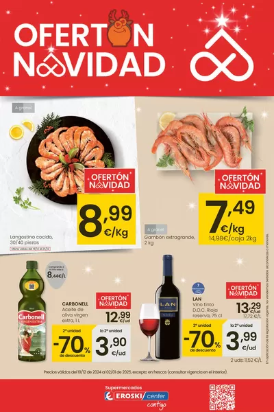 Ofertas de Navidad en Santa Margalida | Ofertón Navidad Mercat de Eroski | 19/12/2024 - 2/1/2025