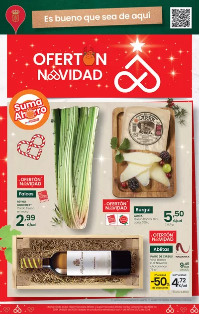 Catálogo Eroski en Pancorbo | Ofertón Navidad Navarra | 19/12/2024 - 2/1/2025