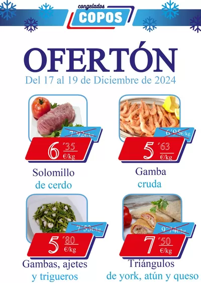 Catálogo Congelados Copos en Córdoba | Ofertón | 17/12/2024 - 19/12/2024