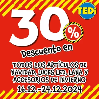 Catálogo TEDi en Mislata | 30% descuento | 17/12/2024 - 24/12/2024