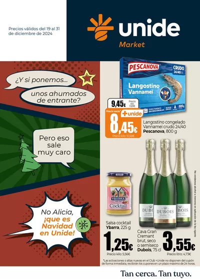 Catálogo Unide Market en La Camella | Navidad en UNIDE Market Canarias | 19/12/2024 - 31/12/2024