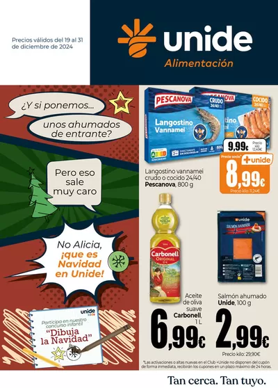 Catálogo UNIDE Alimentación en Casas de Millán | Navidad en UNIDE Alimentación Península | 19/12/2024 - 31/12/2024