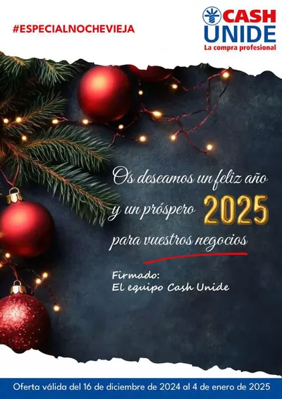 Catálogo Cash Unide en Madrid | Oferta válida del 16 de diciembre al 4 de enero de 2025 | 17/12/2024 - 4/1/2025