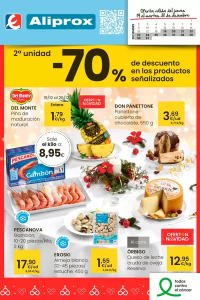 Catálogo Eroski en Maón | 2° unidad 70% de descuento | 19/12/2024 - 2/1/2025