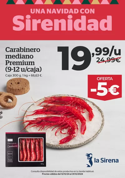 Catálogo La Sirena en Madrid | Una Navidad con Sirenidad | 17/12/2024 - 31/12/2024