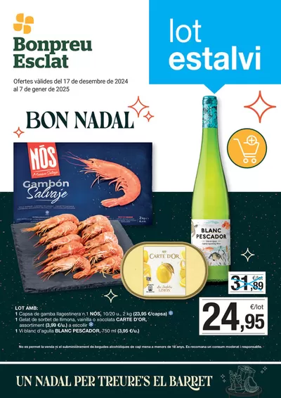 Catálogo BonpreuEsclat en Escala | Bon nadal | 18/12/2024 - 7/1/2025