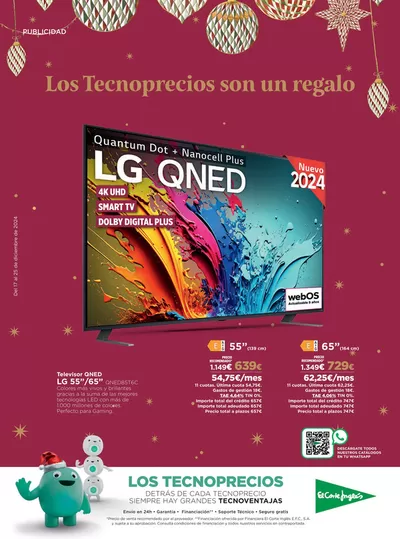 Catálogo El Corte Inglés en Las Palmas de Gran Canaria | Electrónica Canarias | 18/12/2024 - 25/12/2024