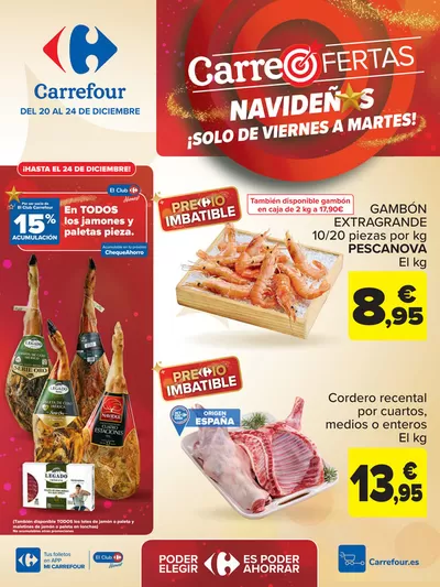 Catálogo Carrefour en Madrid |  CARREOFERTAS | 20/12/2024 - 24/12/2024