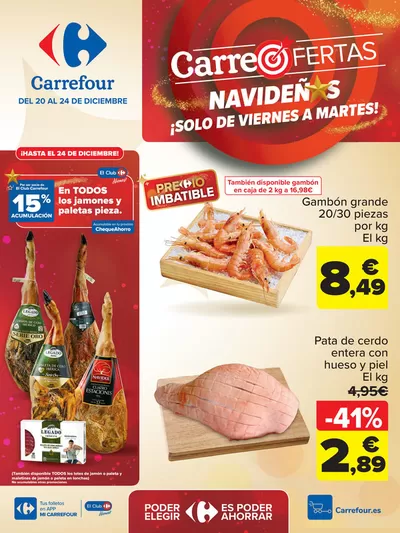 Catálogo Carrefour en Santa Cruz de Tenerife |  CARREOFERTAS | 20/12/2024 - 24/12/2024