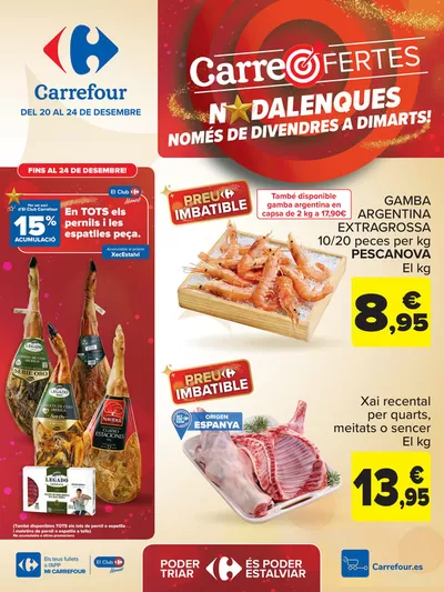 Catálogo Carrefour en Badalona |  CARREOFERTAS | 20/12/2024 - 24/12/2024