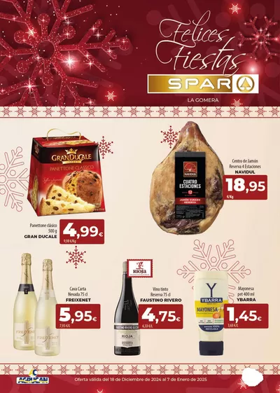 Catálogo Spar Tenerife | Folleto La Gomera | 18/12/2024 - 7/1/2025