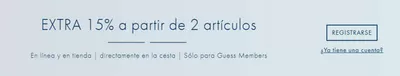 Catálogo Guess en San Bartolomé de Tirajana | Extra 15% | 18/12/2024 - 25/12/2024