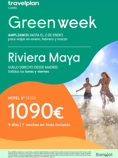 Ofertas de Viajes en Málaga | Travelplan Riviera Maya de Travelplan | 19/12/2024 - 2/1/2025