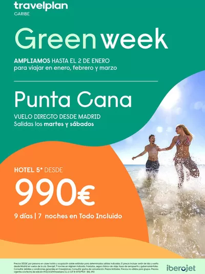 Ofertas de Viajes en Málaga | Travelplan Playa Bavaro/Punta Cana de Travelplan | 19/12/2024 - 2/1/2025