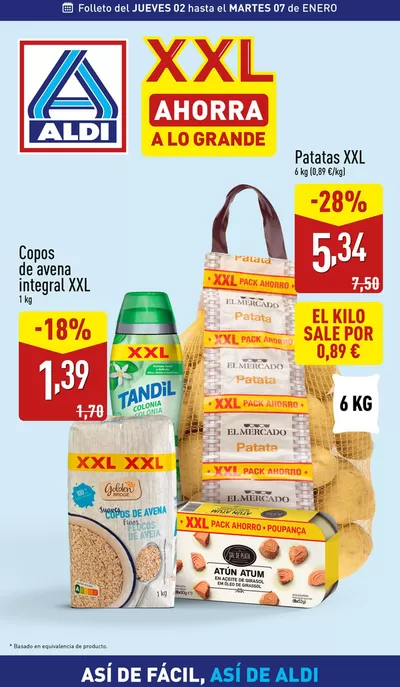 Catálogo ALDI en Rubí | Así de fácil, así de Aldi | 2/1/2025 - 7/1/2025