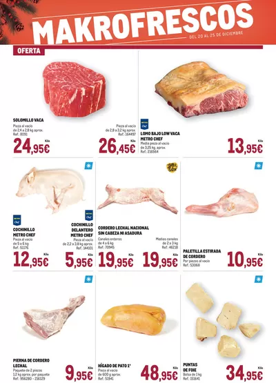 Catálogo Makro en Finestrat | Makro Frescos Navidad Levante | 20/12/2024 - 25/12/2024