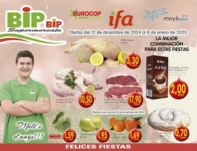 Catálogo Supermercados Bip Bip en Alaró | Ofertes Bip Bip | 20/12/2024 - 8/1/2025