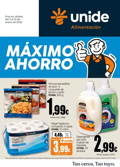 Catálogo UNIDE Alimentación en Espinosa de Henares | Navidad en UNIDE Alimentación Península | 2/1/2025 - 15/1/2025