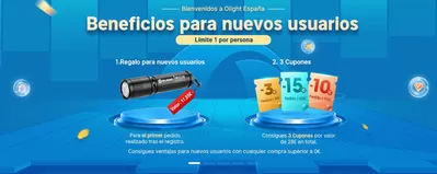 Ofertas de Informática y Electrónica en Tremp | Promoción de Olight | 23/12/2024 - 7/1/2025