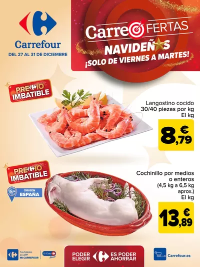 Catálogo Carrefour en Xirivella |  CARREOFERTAS | 27/12/2024 - 31/12/2024