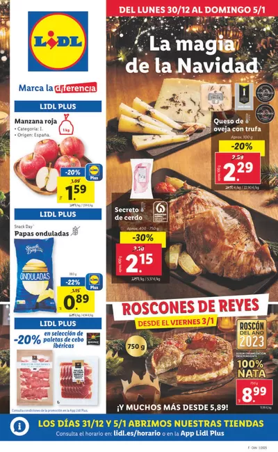 Catálogo Lidl en Agüimes | № 1 PRECIO | 30/12/2024 - 5/1/2025